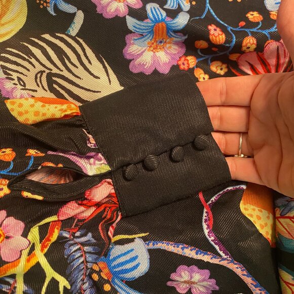 MAEVE Anthropologie The Caroline Tie-Neck Mini dress - Picture 5 of 7